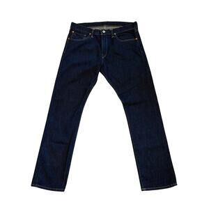 Polo Ralph Lauren Jeans Mens Size 34x30 Blue Slim Straight 018 Dark Wash Preppy